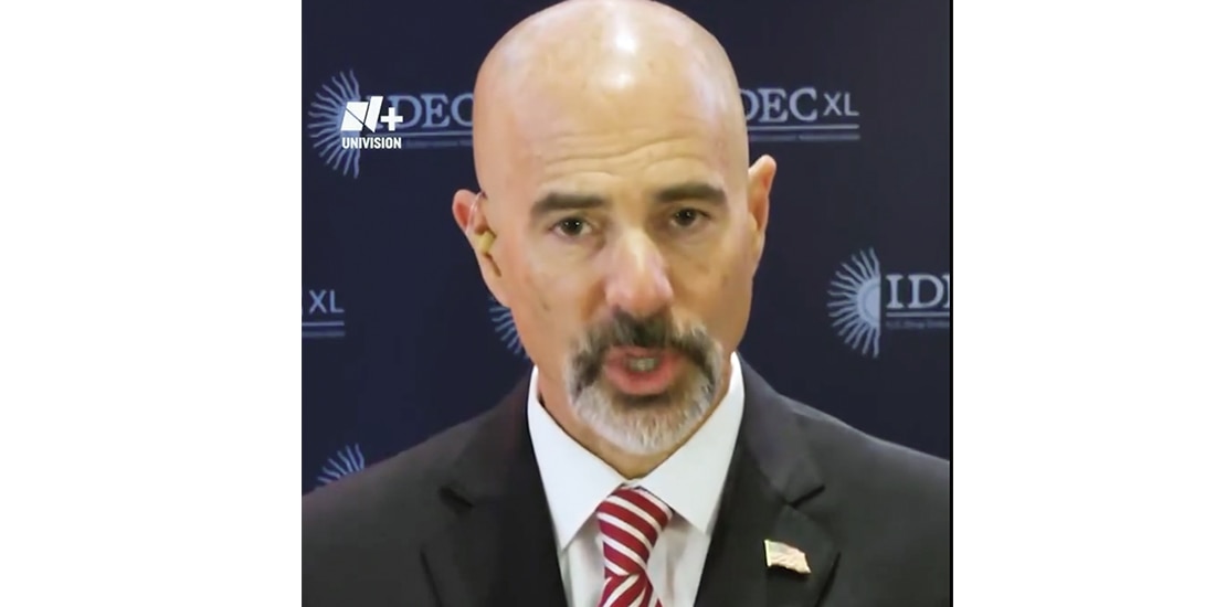 Terry Cole, titular de la DEA, ayer, en entrevista con N+ Univision.