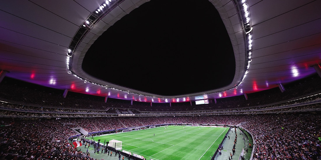 El estadio de las Chivas, con una vista panorámica en el último partido de locales en el Apertura 2025.