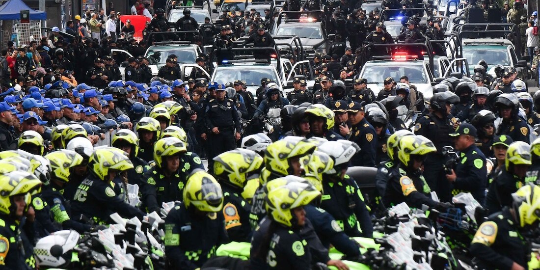 Con casi mil elementos de SSC, Semar, GN, DH y personal de reordenamiento, ponen en marcha plan Orden y Seguridad.