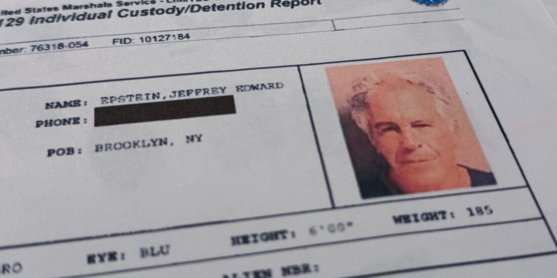 Un documento incluido en la publicación de los archivos de Jeffrey Epstein