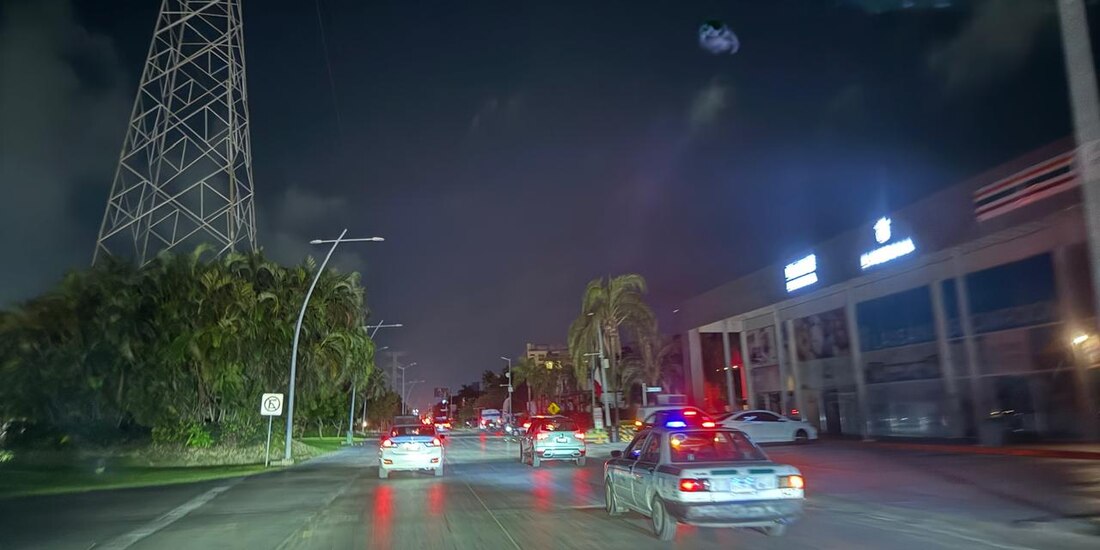 Apagón masivo afecta diversos puntos del estado de Quintana Roo.
