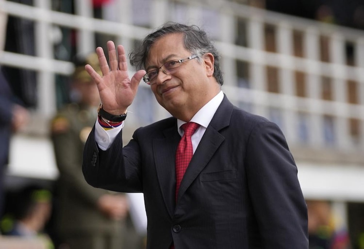 El presidente de Colombia, Gustavo Petro.