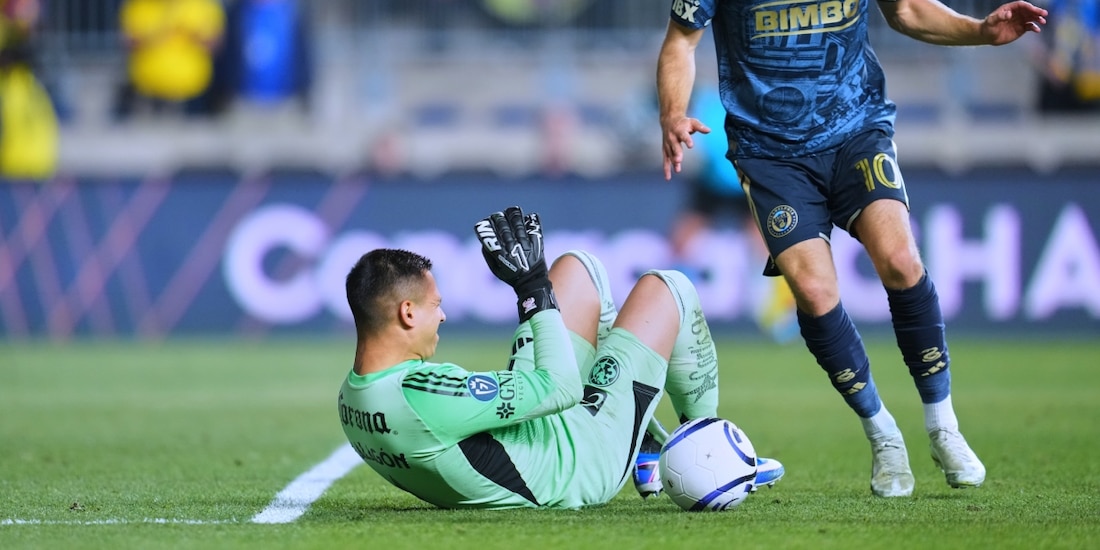 Luis Ángel Malagón sufre una lesión con el América en la Concacaf Champions Cup