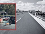 Accidente en la autopista México - Toluca.