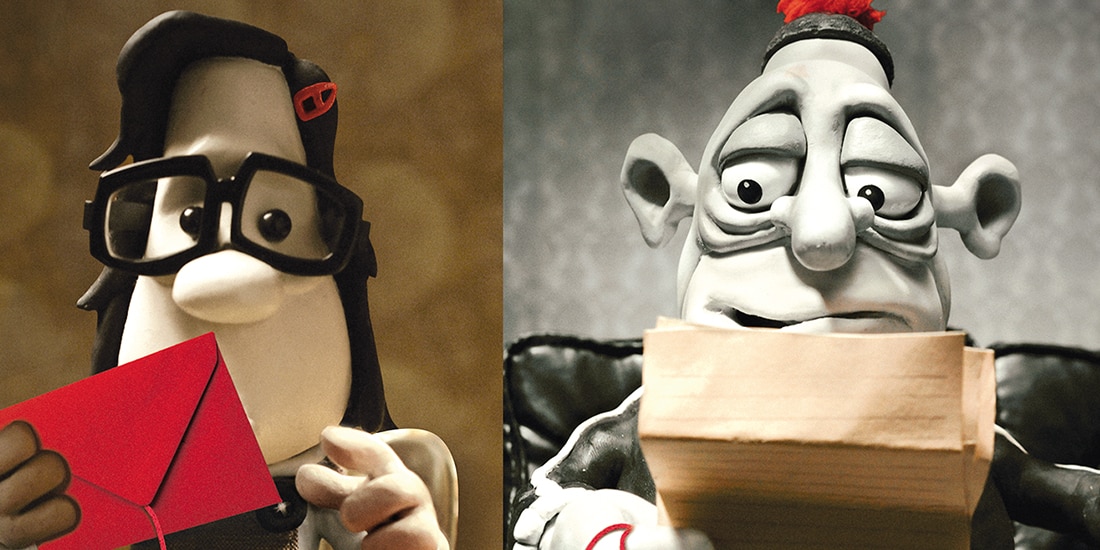 MARY Y MAX, protagonistas de la cinta.