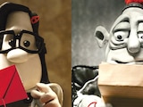 MARY Y MAX, protagonistas de la cinta.