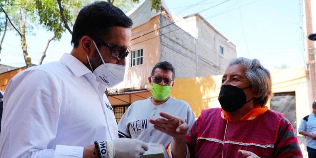 Víctor Hugo Romo de Vivar Guerra, candidato a la alcaldía de Miguel Hidalgo de la coalición Juntos Haremos Historia.