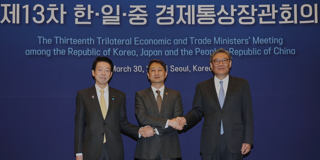 Corea del Sur, Japón y China responderían de manera conjunta a aranceles de Trump