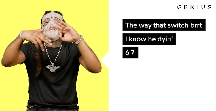 Skrilla halando sobre su canción Doot Doot (6 7)