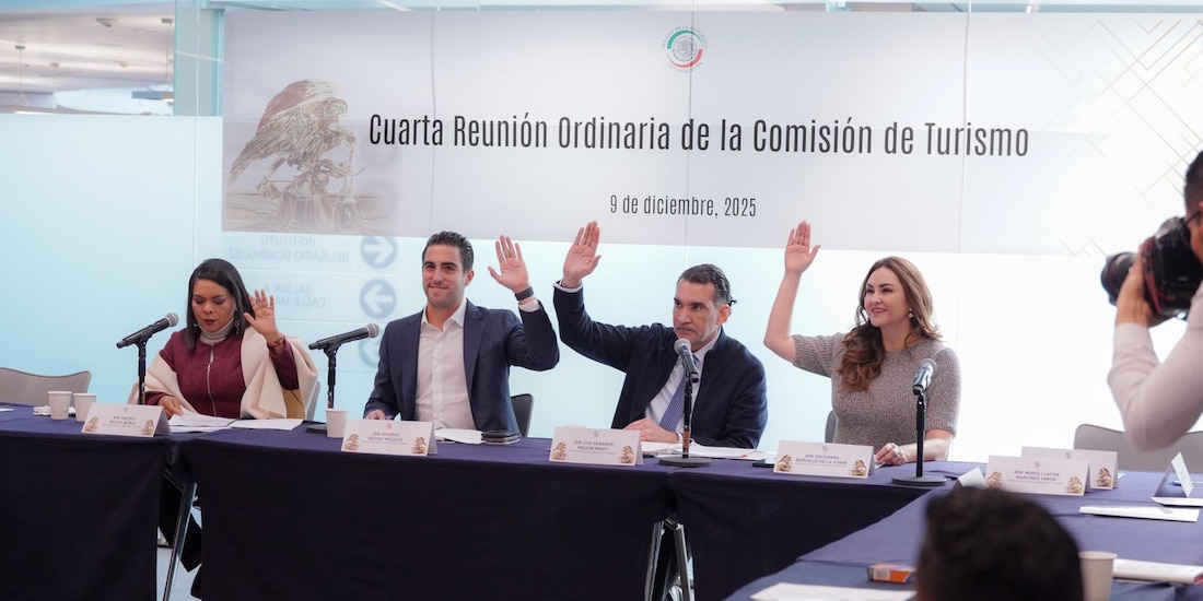 Sesión de senadores.