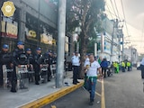 Acción de seguridad de elementos de la SSC.