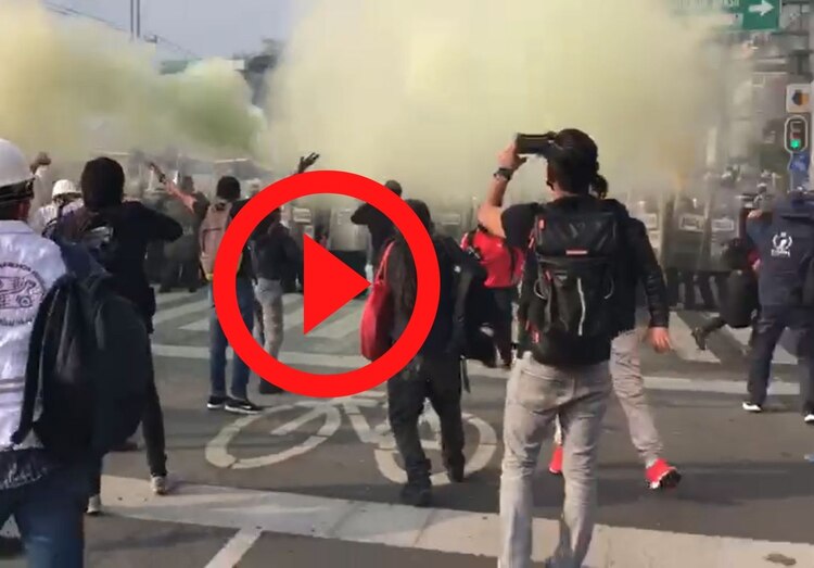 Reportan intentos de enfrentamientos en Eje Central y Tacuba.