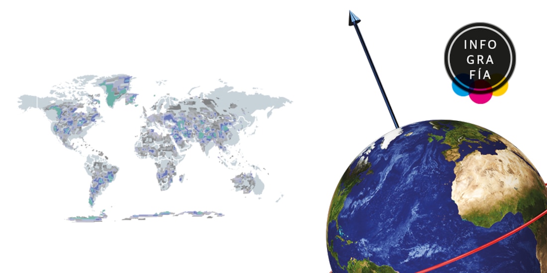 Cambio climático modifica el eje de rotación de la Tierra