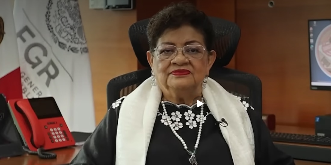 La fiscal general, Ernestina Godoy