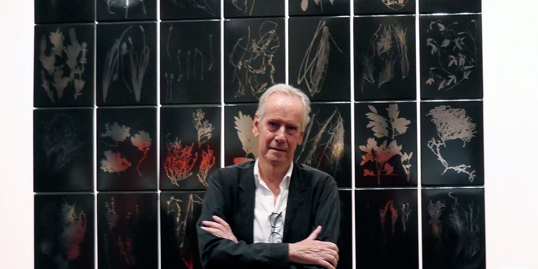 El artista, en abril pasado durante la apertura de su exposición en el Palacio de Iturbide