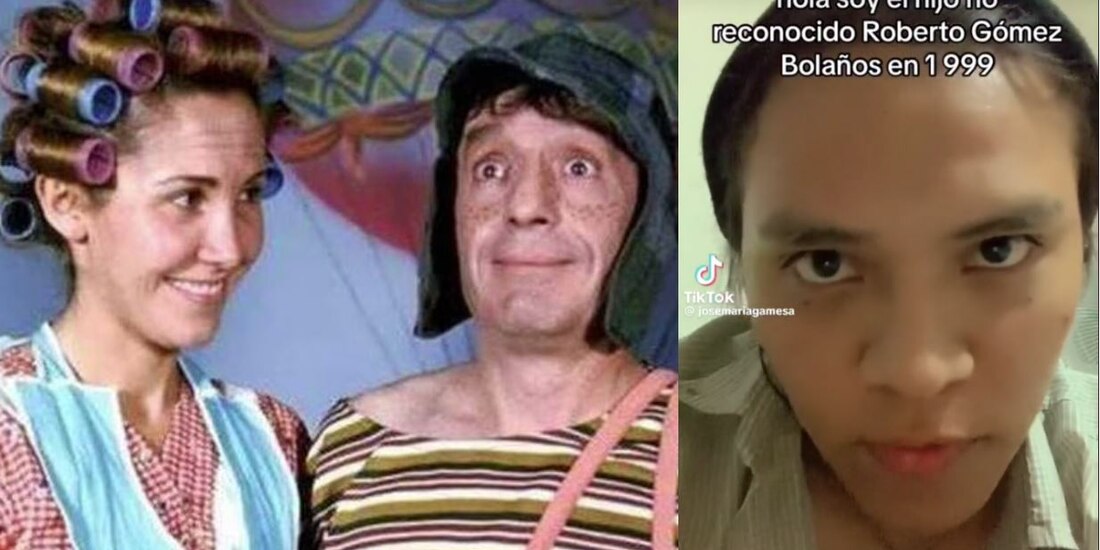 Tiktoker dice que es le hijo no reconocido de Chespirito