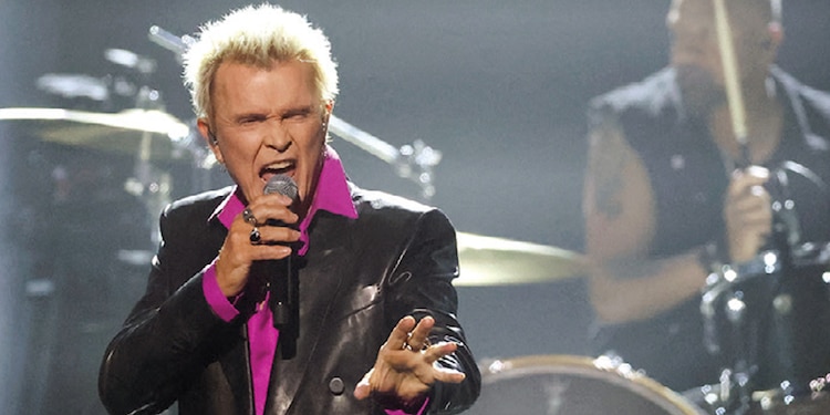 Billy Idol dio cátedra.