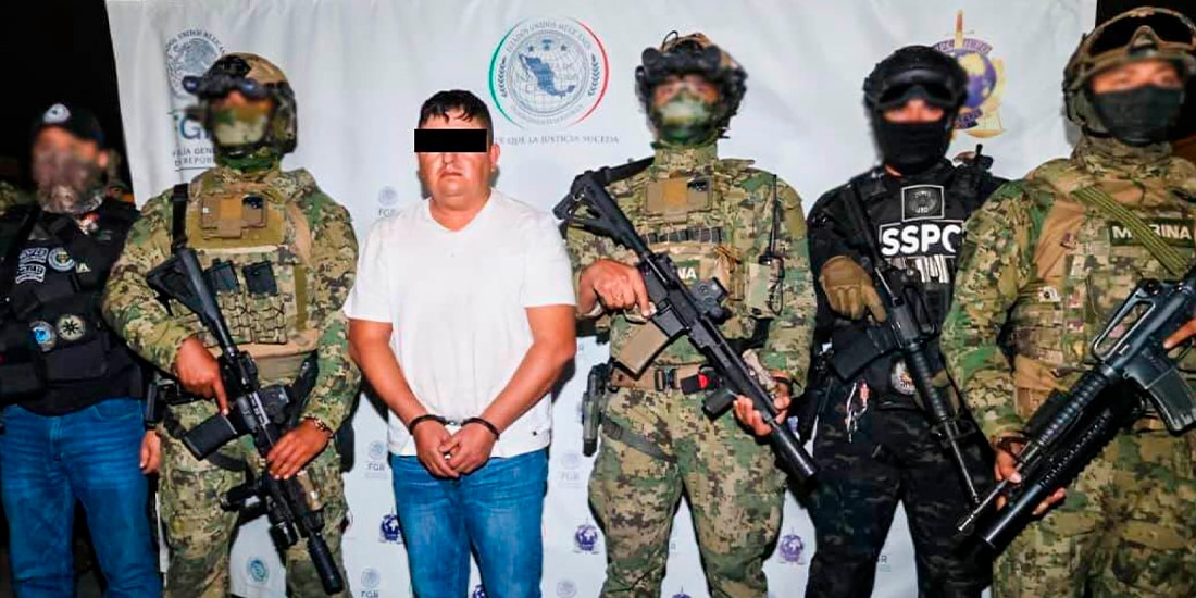 EL DETENIDO, Audias Silva Flores, el pasado lunes 27 de abril.