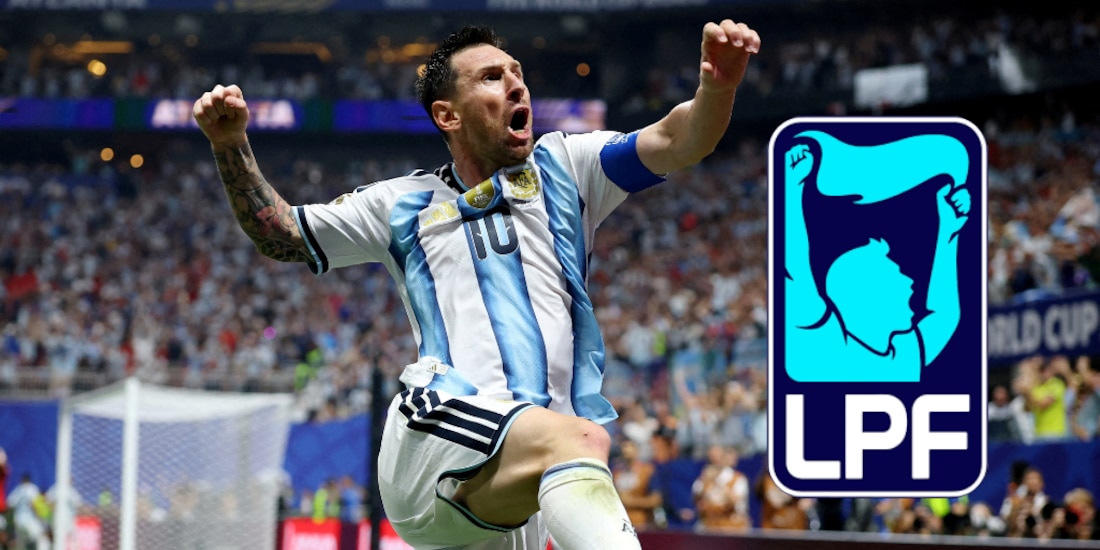 Leo Messi recibirá un homenaje en la Liga Profesional de Futbol.