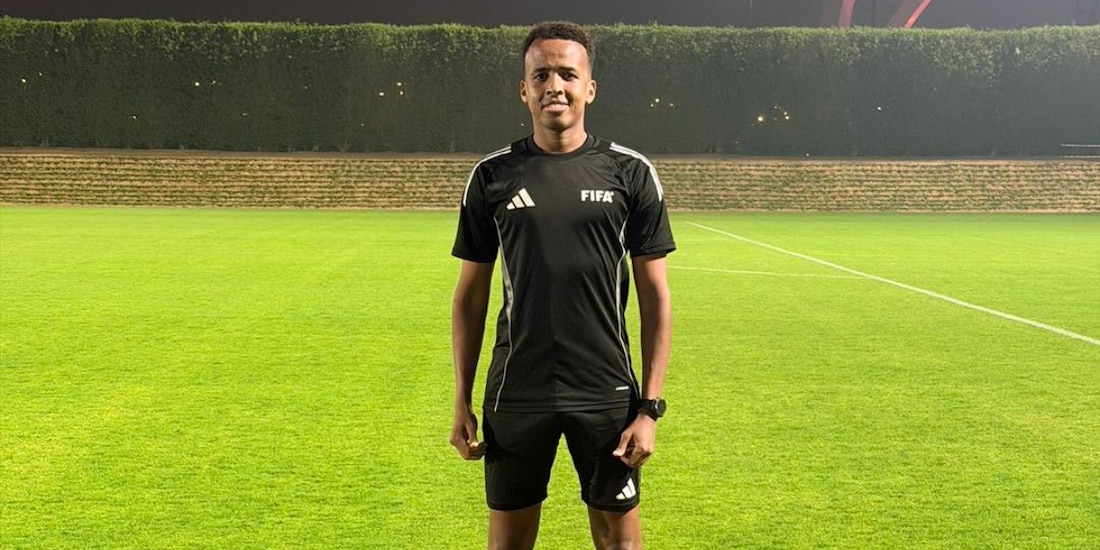 Omar Artan, árbitro de Somalia, no estará en la Copa del Mundo 2026