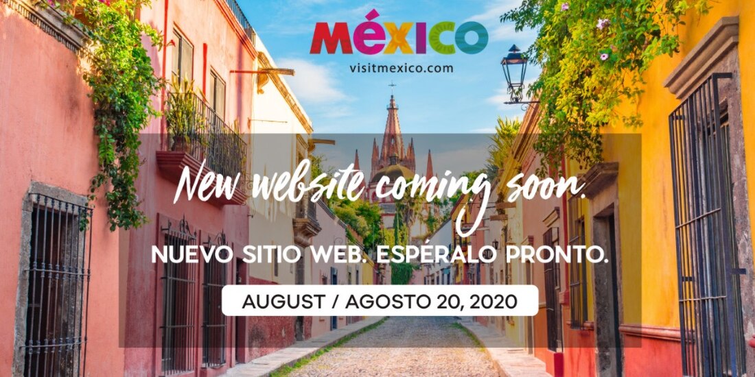 VisitMéxico anuncia que está en reparación.