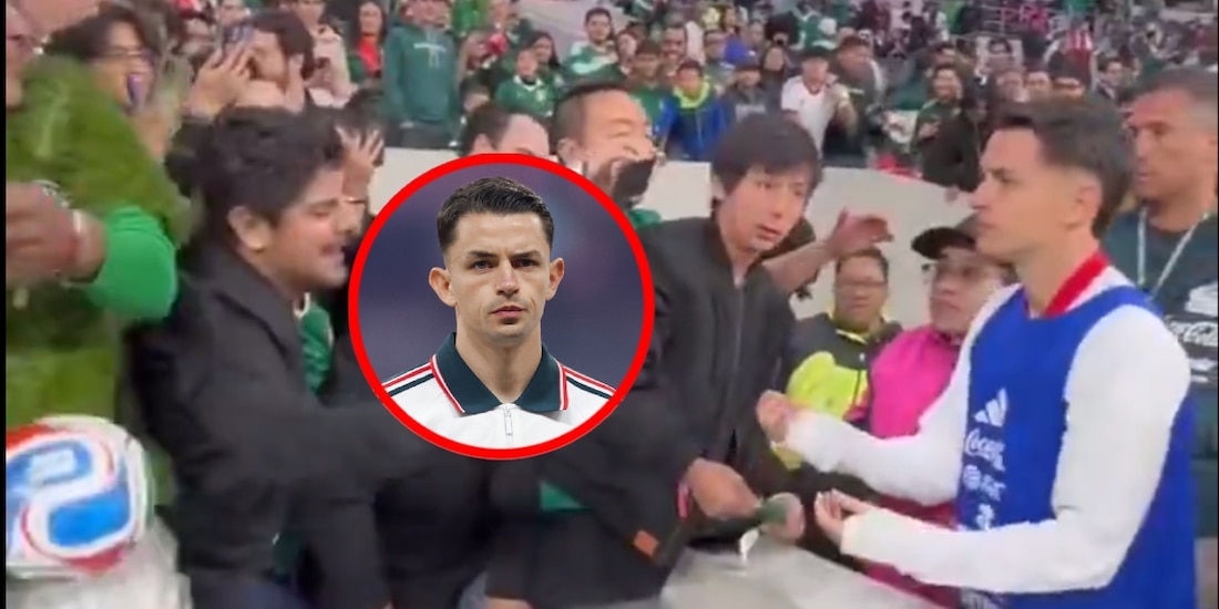 Álvaro Fidalgo en el duelo México vs Portugal