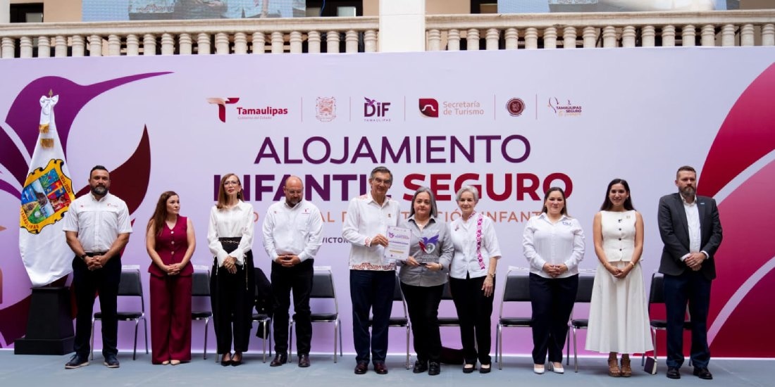 Ponen en marcha Alojamiento Infantil Seguro y reafirman protección a la niñez de Tamaulipas.