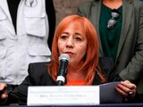 La presidenta de la CNDH, Rosario Piedra.