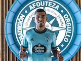 Orbelín Pineda en su presentación con el Celta de Vigo