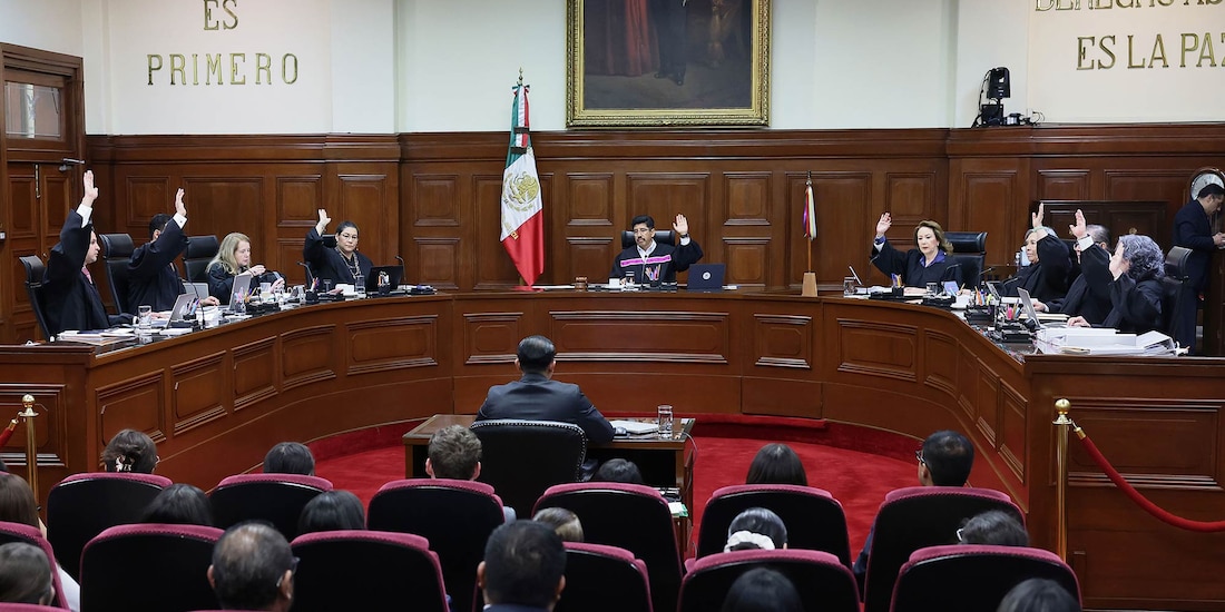 Sesión de la Suprema Corte de Justicia de la Nación, el 6 de agosto de 2026.
