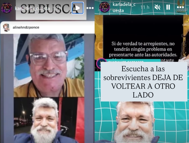 Karla de la Cuesta comparte una foto de Sergio Andrade