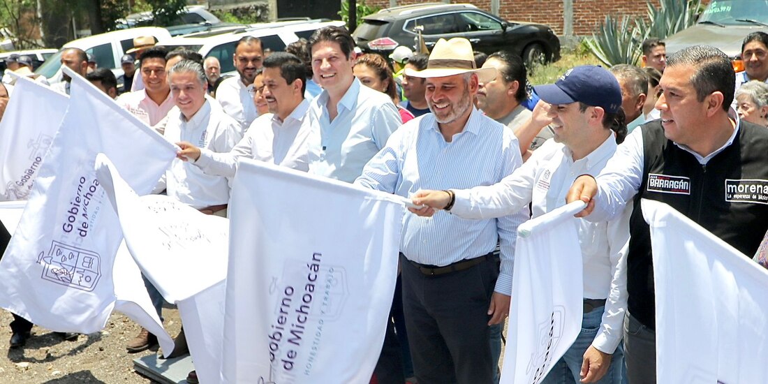 La vialidad estatal que costará 65 mdp, es parte de las obras multianuales del Gobierno de Michoacán.<br>