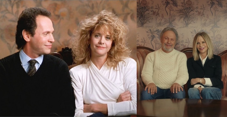Meg Ryan y Billy Cristal antes y despúes