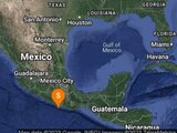 Se registra sismo magnitud 4.5 al suroeste de Ometepec, Guerrero.