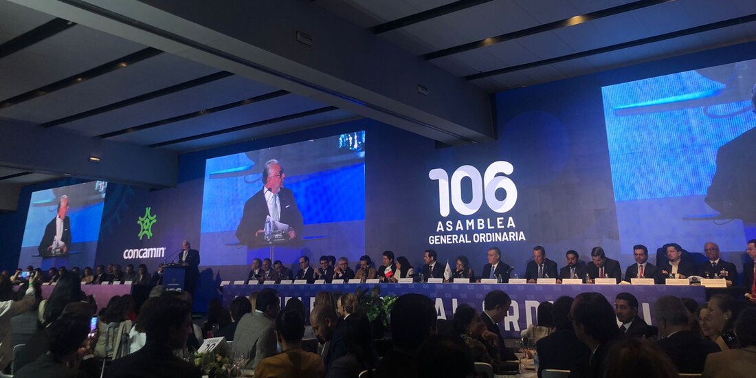 Alejandro Malagón Barragán asumió la presidencia de la Concamin.