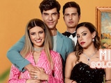 Aitor Ferrón, Priscila Cueva, Daniel Torres y Ana Ochoa protagonizan Mi amor solo di que sí.