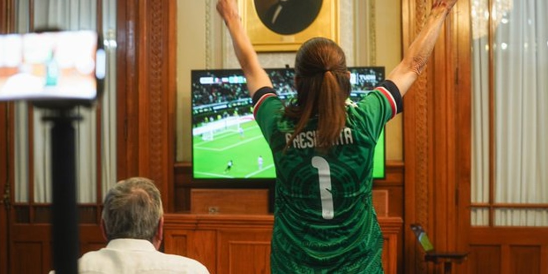LA PRESIDENTA, ayer