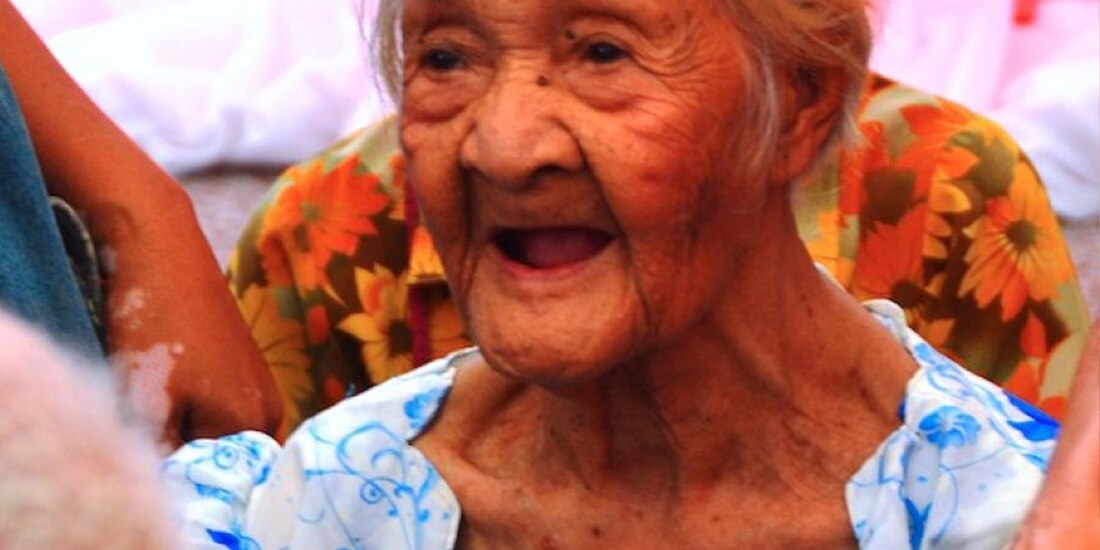 Una mujer filipina murió a los 124 años de edad