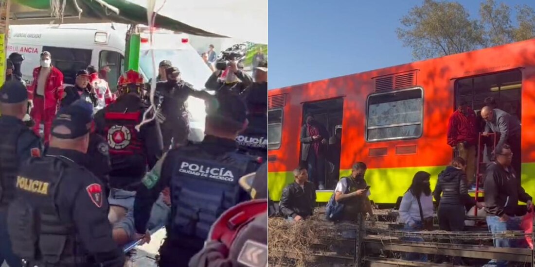 Usuarios fueron desalojados, tras el incidente en el L3 del Metro.