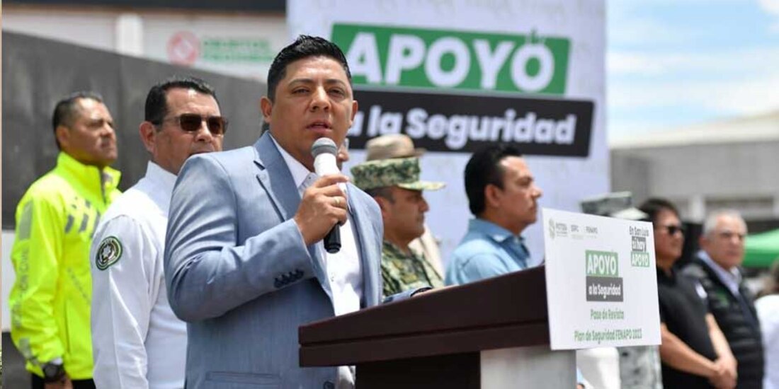 Ricardo Gallardo arranca plan integral de seguridad Fenapo 2023