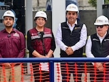 La gobernadora Delfina Gómez Álvarez constató que los equipos de bombeo automatizados respondan de inmediato ante picos de saturación pluvial.