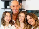 Mía y Nina, las hijas de Andrea Legarreta y Erik Rubín, reaccionan a su separación