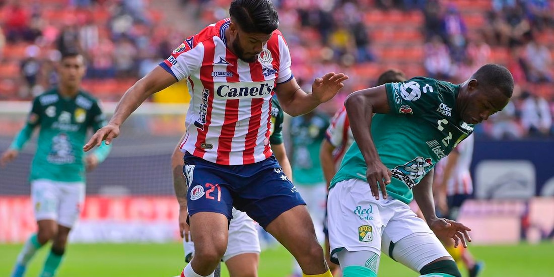 Atlético de San Luis cayó como local frente al León en el encuentro más reciente entre ambos.