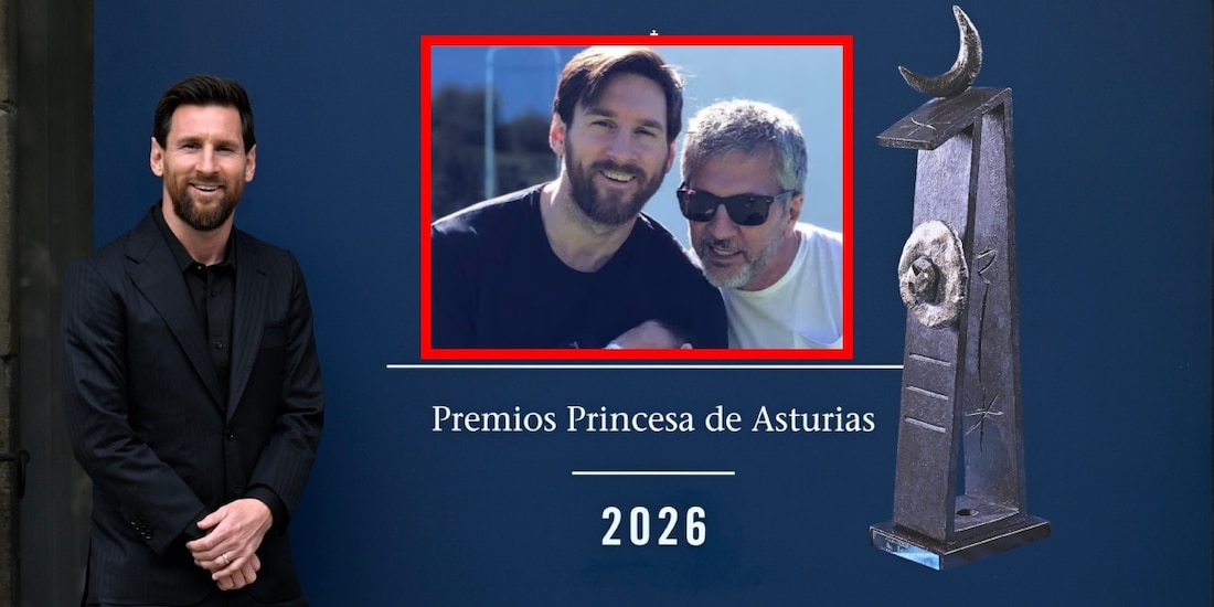 Lionel Messi recuerda con cariño a su padre en el premio Princesa de Asturias
