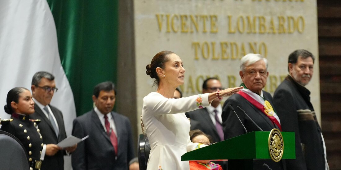 Claudia Sheinbaum, presidenta de México.