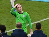 Jordan Pickford después de la derrota de Inglaterra a manos de Italia en la final de la Eurocopa el pasado 11 de julio.