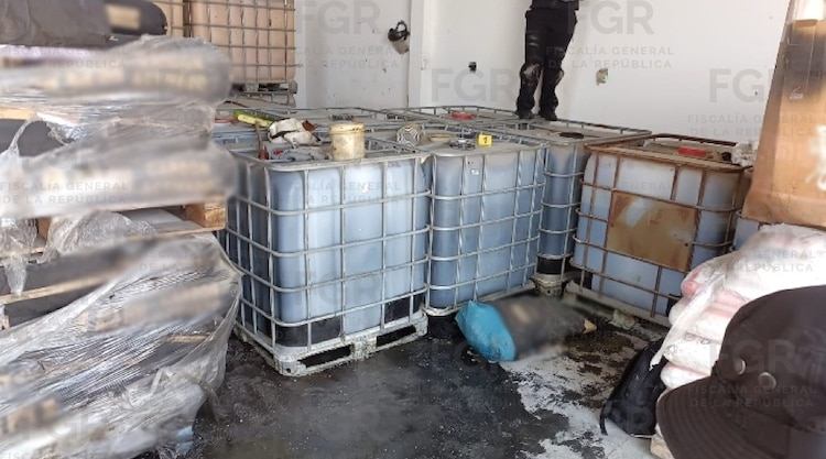 Parte de lo asegurado en San Luis Potosí