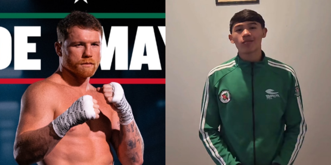 Canelo Álvarez apoyará a un joven boxeador.