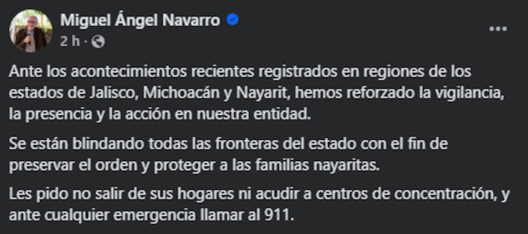 Refuerzan seguridad de Nayarit