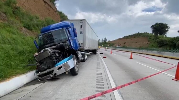 Accidente en la México - Puebla.